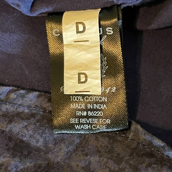 Cactus New York Mens Slim Fit Blue Button-Up Shirt On The Road Travellers S - Picture 10 of 16